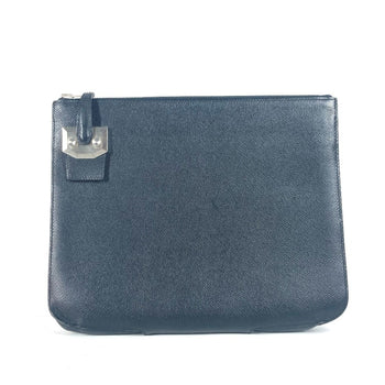 Hermes Hermes Logo City Hall Second Bag Pm Pouch Clutch Epson