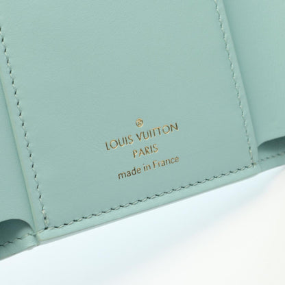 Louis Vuitton Capucines Portefeuille Compact Blue Topaz Tri-Fold Wallet