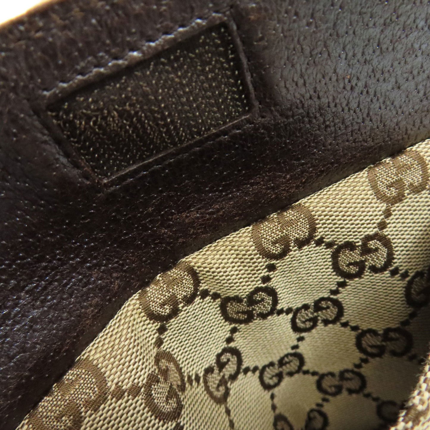 Gucci 28566 Gg Canvas Hip/Waist Bag