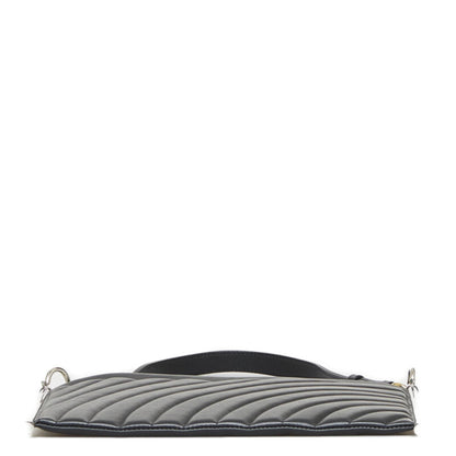 Chlo Chloe Roy Handbag Shoulder Bag Black Leather