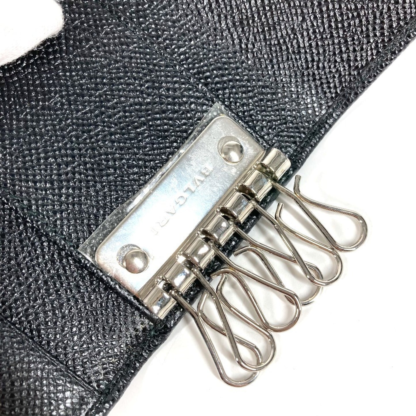 Bvlgari Bvlgari 6-Ring Logo Key Case