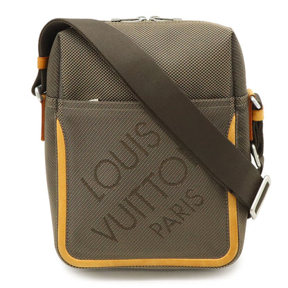Louis Vuitton Damier Geant Citadan Shoulder Bag Canvas Tail Khaki M93040