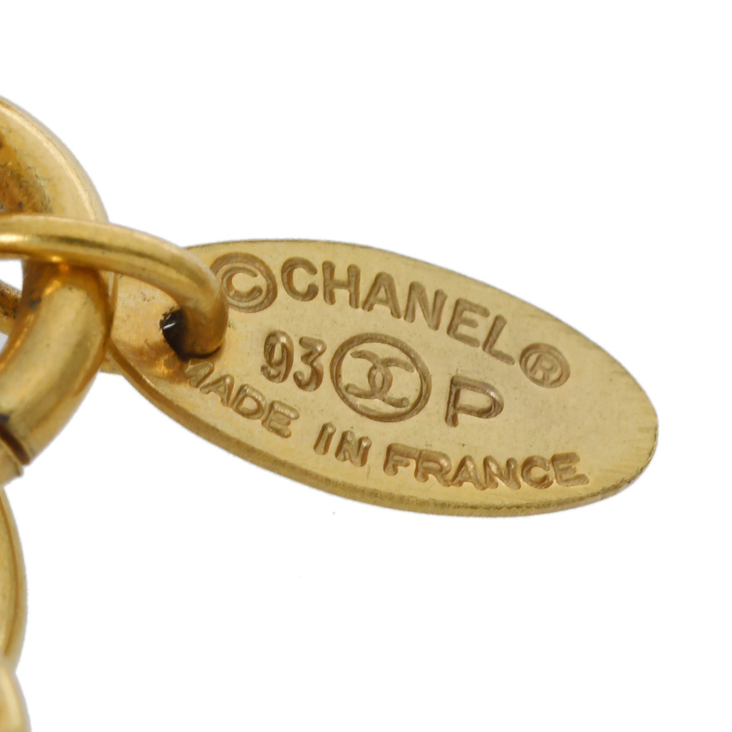Chanel Coco Mark Vintage 1993 Model Gold Hardware