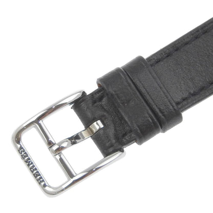 Hermes Hermes H Watch Rondo Wristwatch Hr1.210 Stainless Steel X Embossed Leather 2006 ?J Quartz