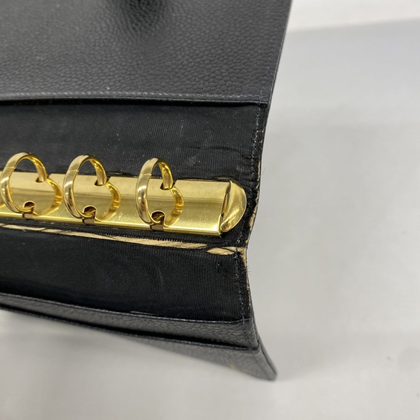 Women's - Chanel Notebook Cover - Caviar Skin - Black