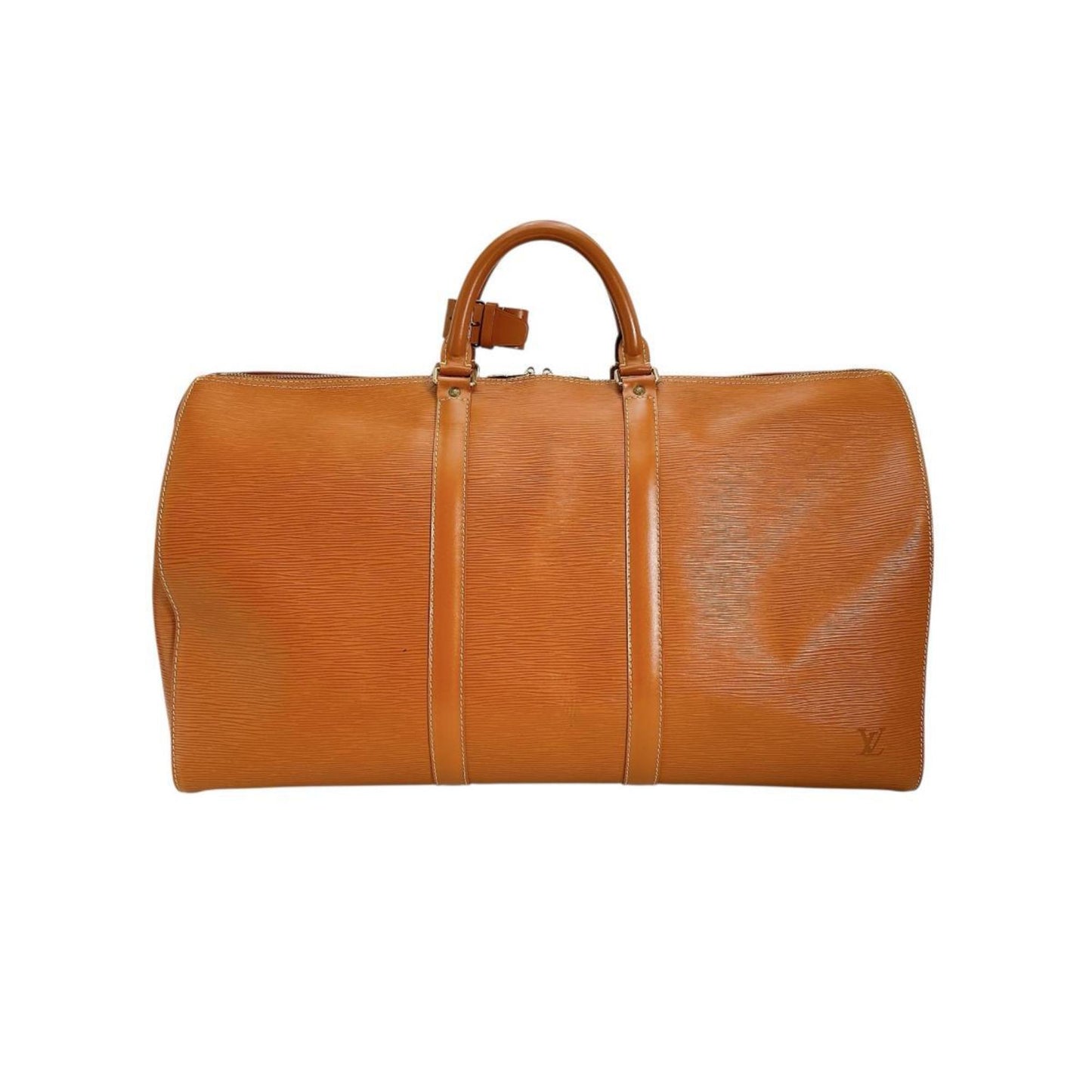 Louis Vuitton Louis Vuitton Boston Bag Travel Epi Keepall 50 Leather M42968 Zipangu Gold