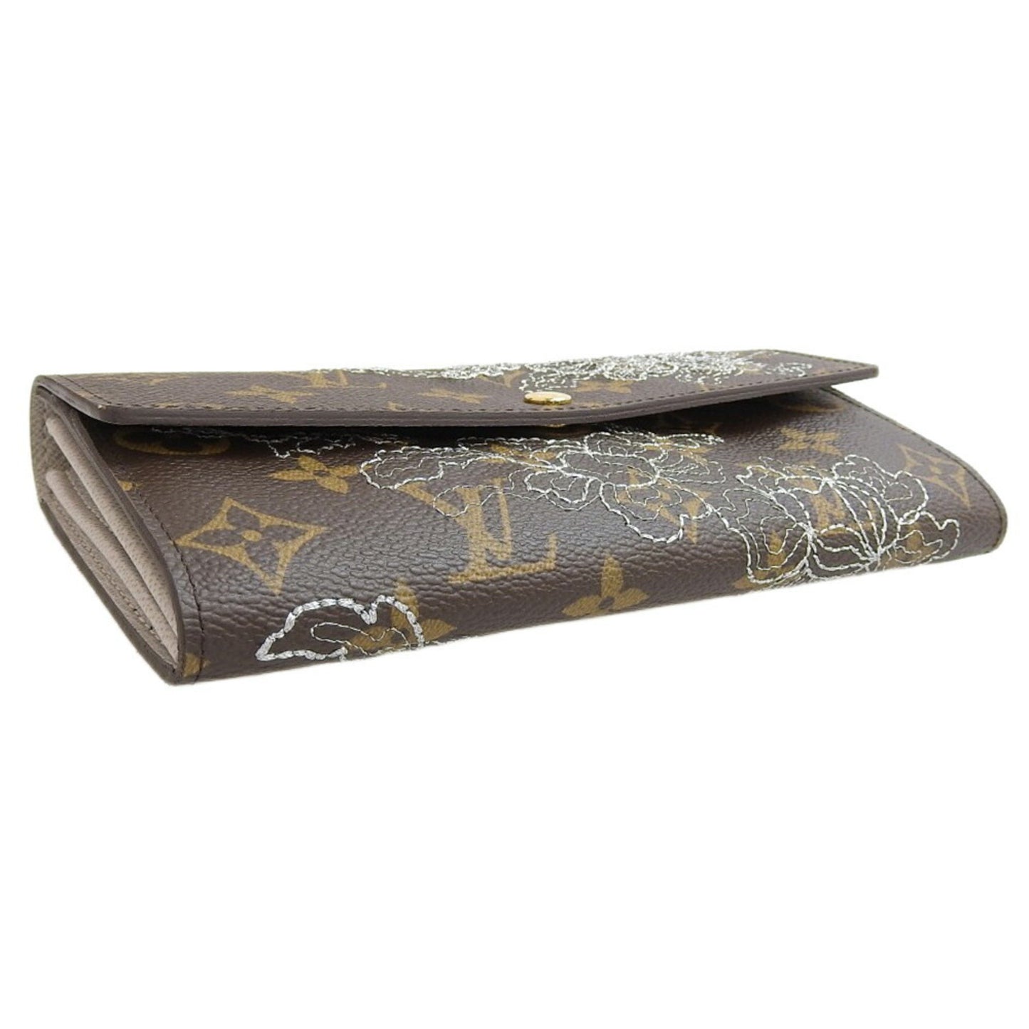 Louis Vuitton Louis Vuitton Monogram D'Anthiel Portefeuille Sarah Long Wallet