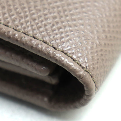 Salvatore Ferragamo Gancini Long Wallet Caraway Seed Gray 22D150