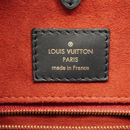 Louis Vuitton Monogram Empreinte Two-Tone On-The-Go Tote Bag M45495 Black/Beige 2-Way