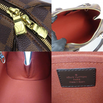 Louis Vuitton Rivera Mm Handbag N41434 Damier Ebene Brown