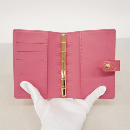 Louis Vuitton Vernis Agenda Pm Planner Cover R2101F Framboise