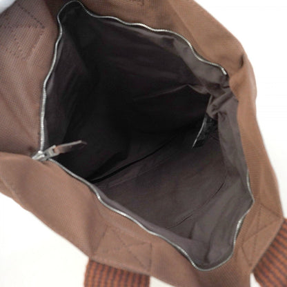 Hermes Herms Air Line Cabas Canvas Tote Bag