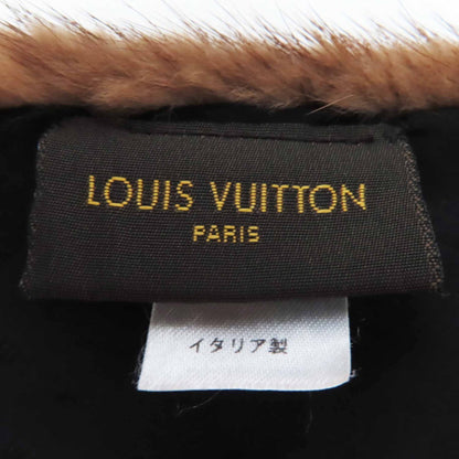 Louis Vuitton M78744 Monogram Echarpe Vison Mink And Silk-Lined Scarf