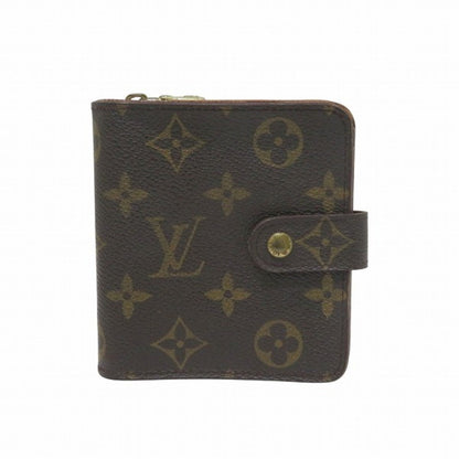 Louis Vuitton Monogram Compact Zip Bi-Fold Wallet M61667