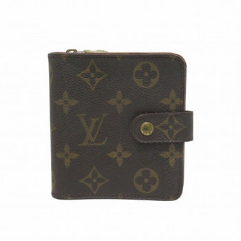 Louis Vuitton Monogram Compact Zip Bi-Fold Wallet M61667