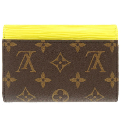 Like New Louis Vuitton Portefeuille Marie-Lou Compact Monogram Epi Leather Tri-Fold Wallet M40627