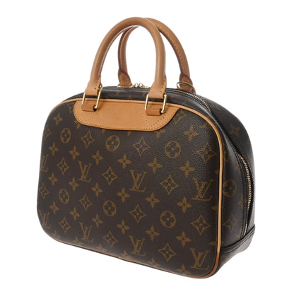 Louis Vuitton Monogram Trouville Brown M42228 Women'S Canvas Handbag