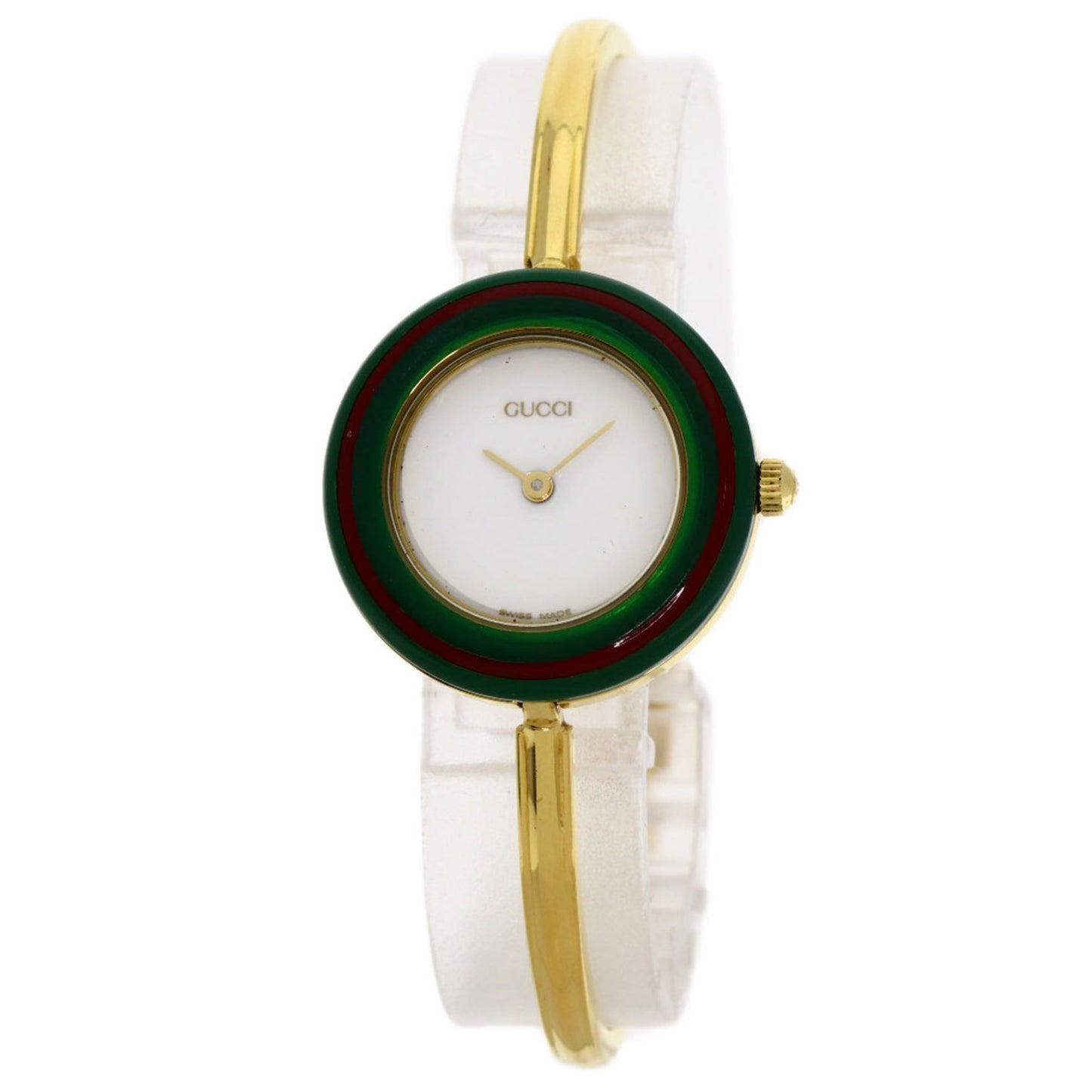 Gucci 11/12.2 Interchangeable Bezel Watch Gp/Gp
