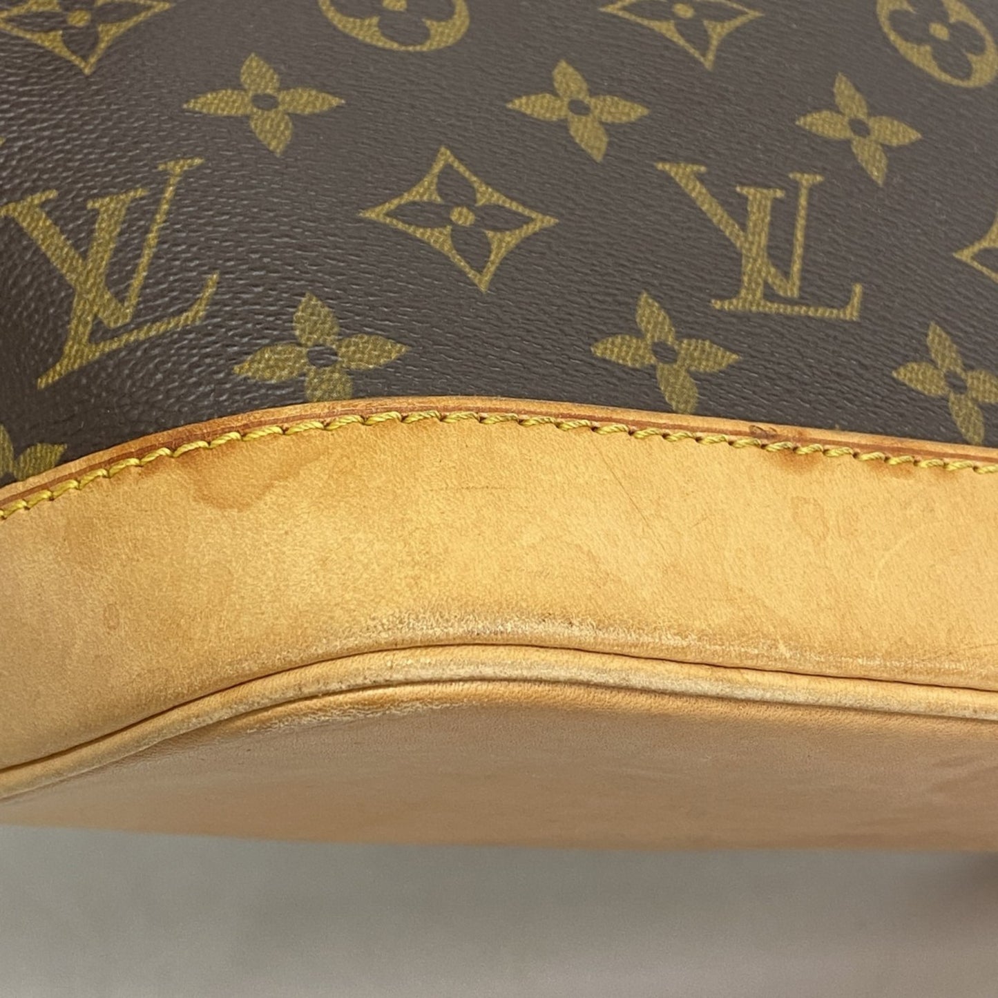 Louis Vuitton Monogram Alma Handbag M51130 Brown