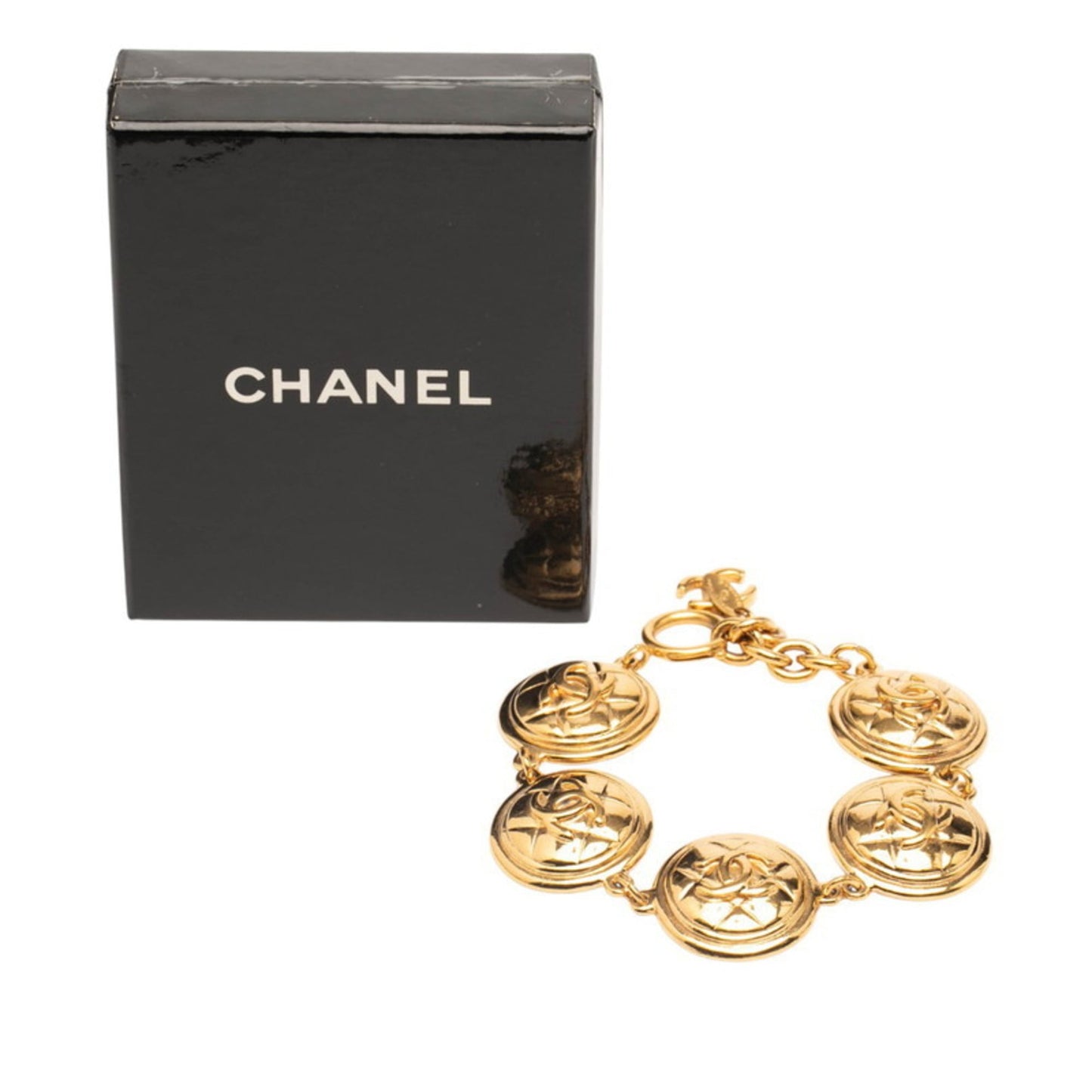 Chanel Matelasse Coco Mark Bracelet