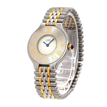 Cartier Must 21 Vantianne Two-Tone Watch W10051F4