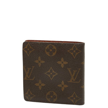 Louis Vuitton Monogram Porte-Bie Carte Credit Monet Bifold Wallet M61665 Brown
