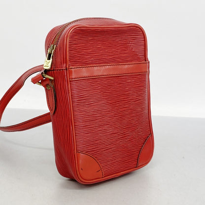 Louis Vuitton Epi Danube Shoulder Bag M45637 Castilian Red