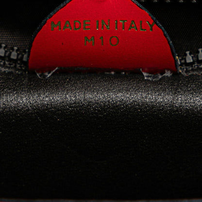 Celine Logo Clutch Bag In Red