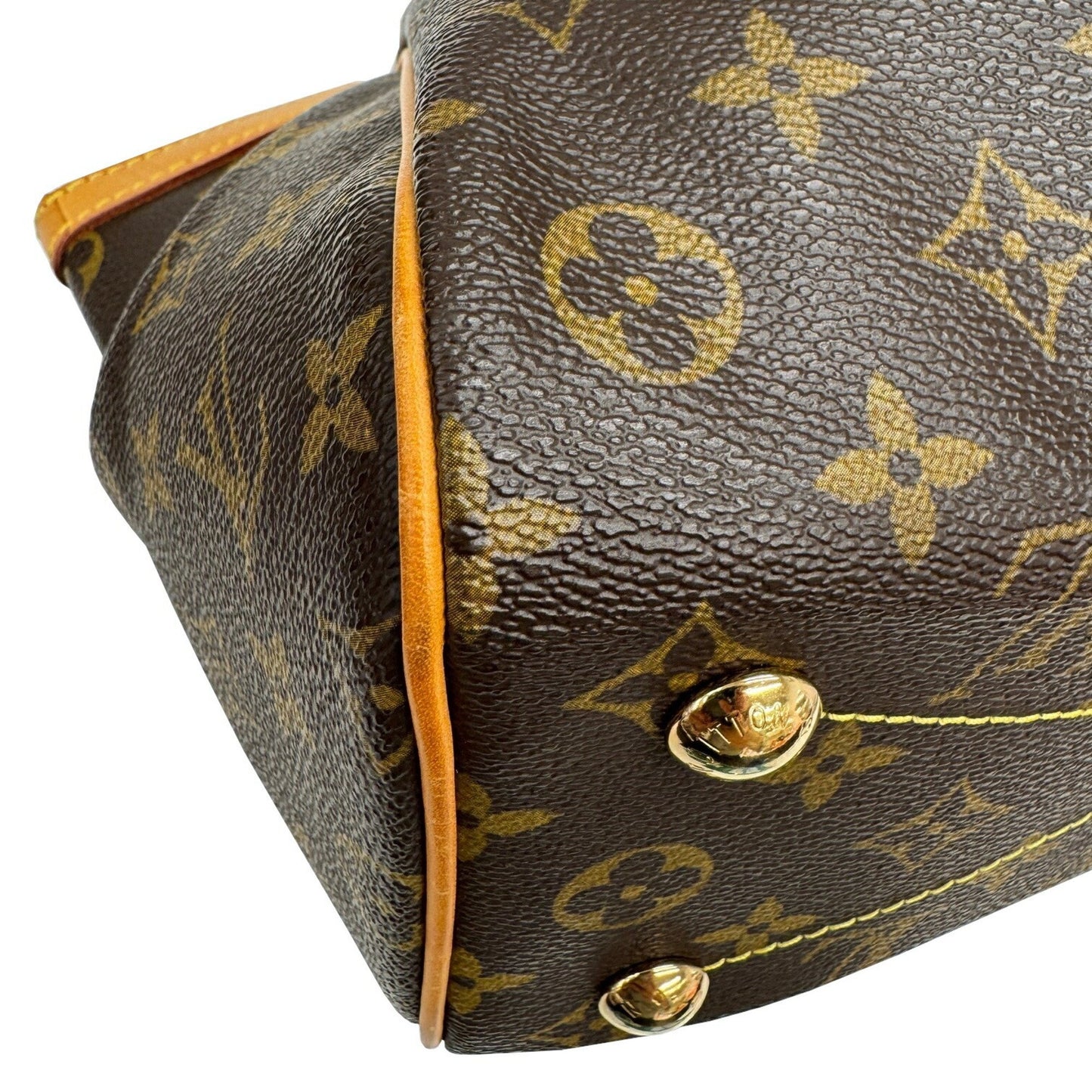 Louis Vuitton Tivoli Pm M40143 Handbag Tote Bag Monogram Canvas