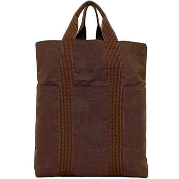 Hermes Tote Bag Air Line Cabas Ec-23249 Brown Canvas Hermes A4