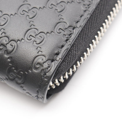 Gucci Micro Guccissima Round Long Wallet