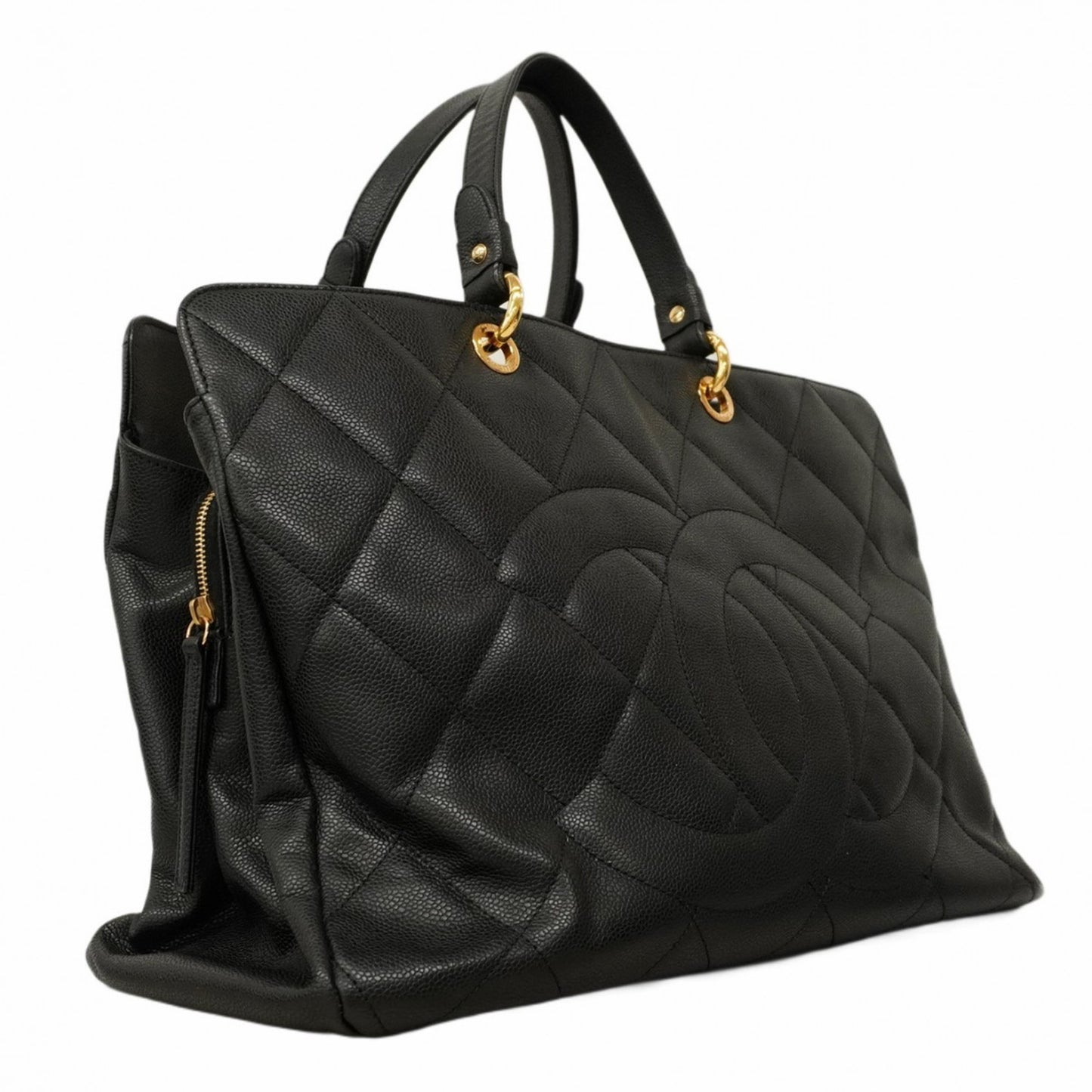 Chanel Matelasse Caviar Tote Bag