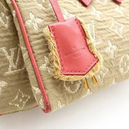 Louis Vuitton Monogram Sabia Cabas Mm Handbag/Tote Bag In Beige