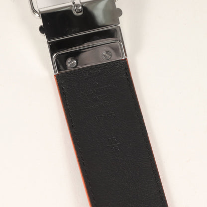 Louis Vuitton Louis Vuitton Belt Size: 95/38 Santur Damier Cobalt 40Mm Reversible Navy Orange