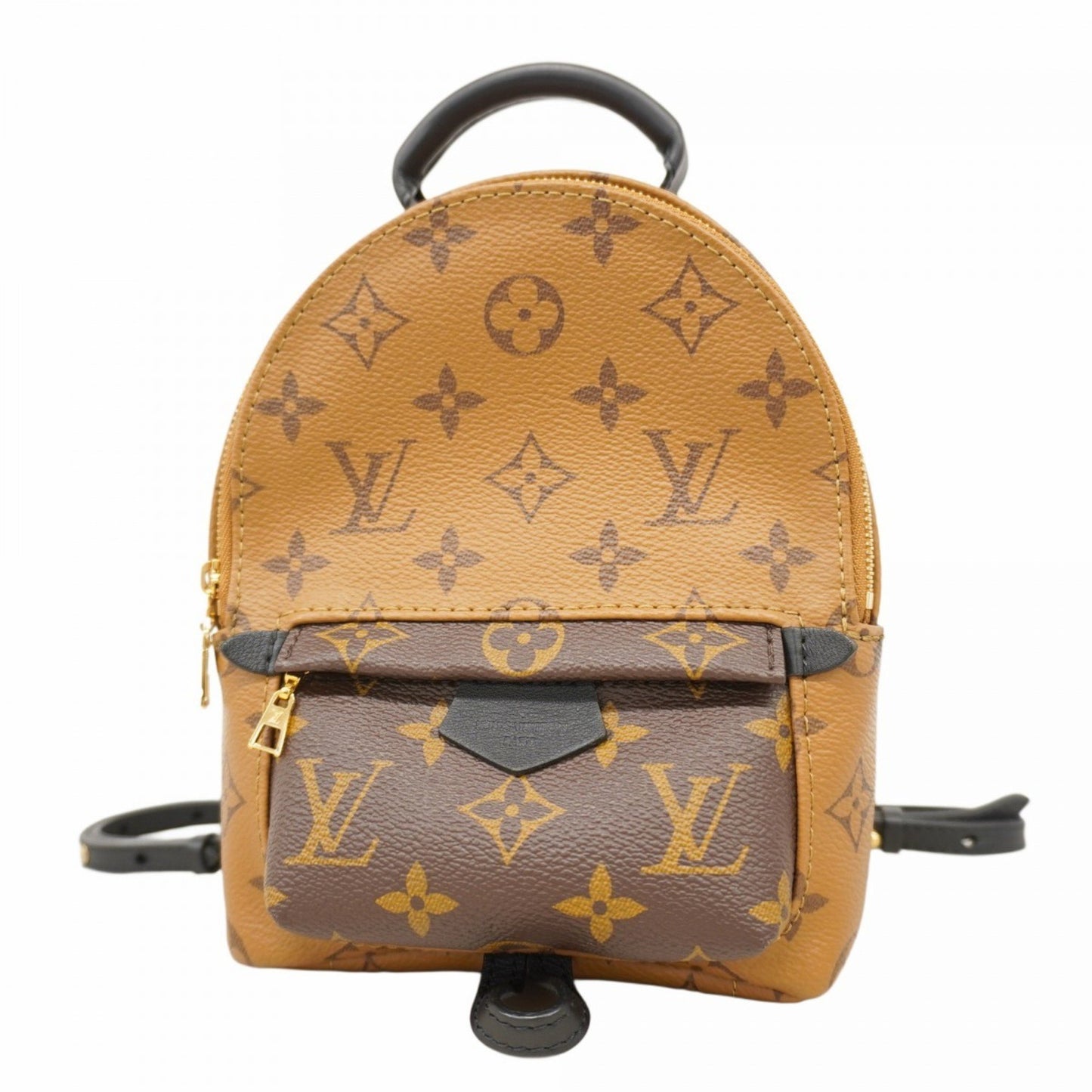 Louis Vuitton Monogram Reverse Palm Springs Mini Backpack M44872 Brown
