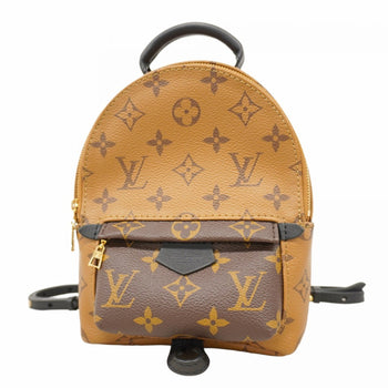 Louis Vuitton Monogram Reverse Palm Springs Mini Backpack M44872 Brown