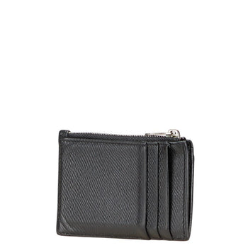 Celine Fragment Card Case In Black Leather