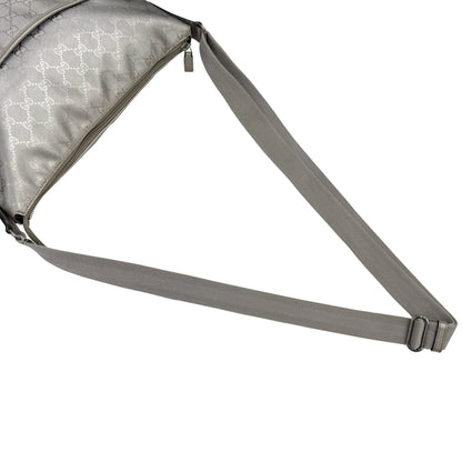 Gucci Gg Imprime 374411 Shoulder Bag Silver