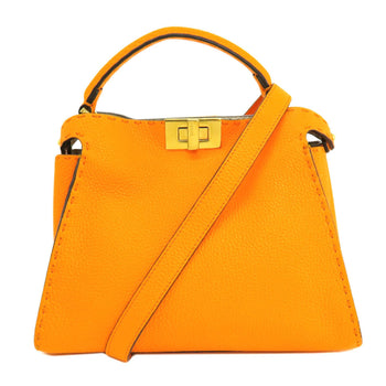 Fendi Peekaboo Handbag In Calf Leather