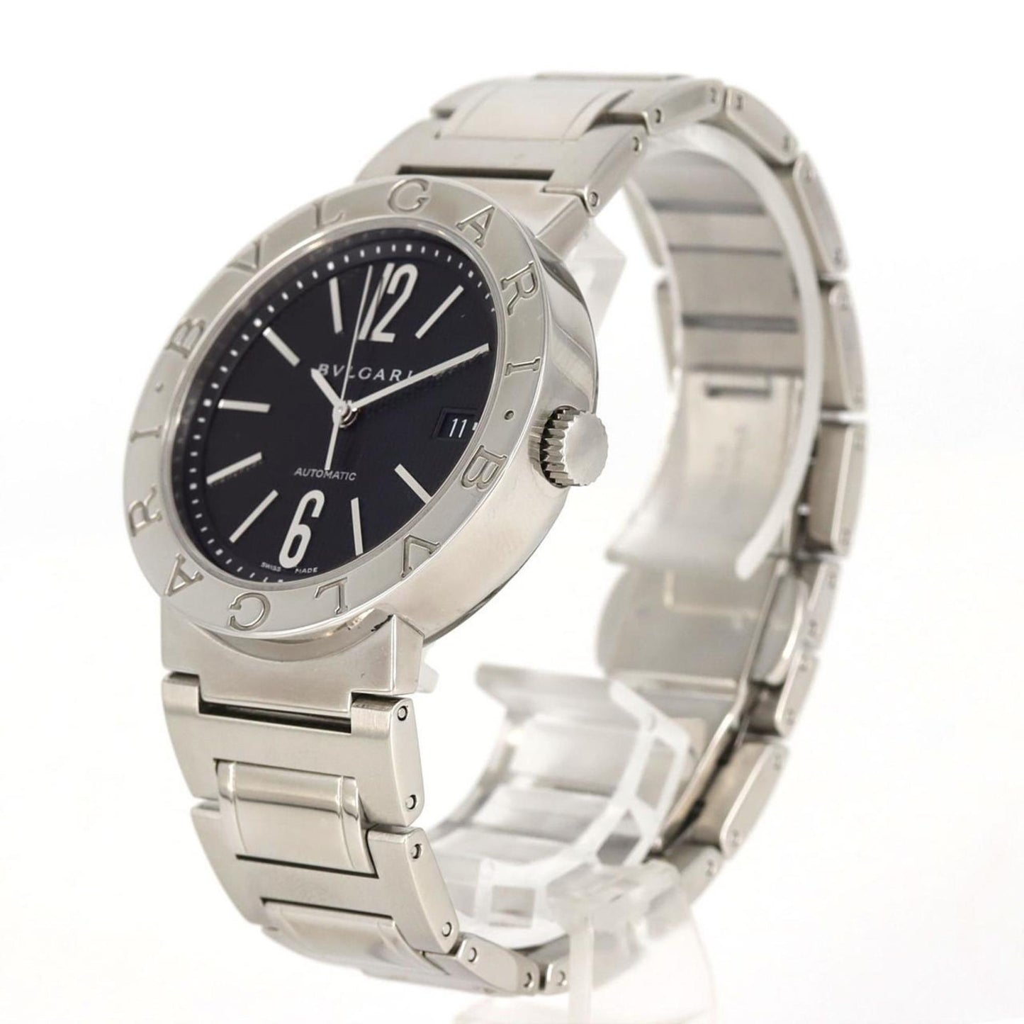 Bvlgari Bb38Ssauto Bb38Bssd At Ss Automatic Watch