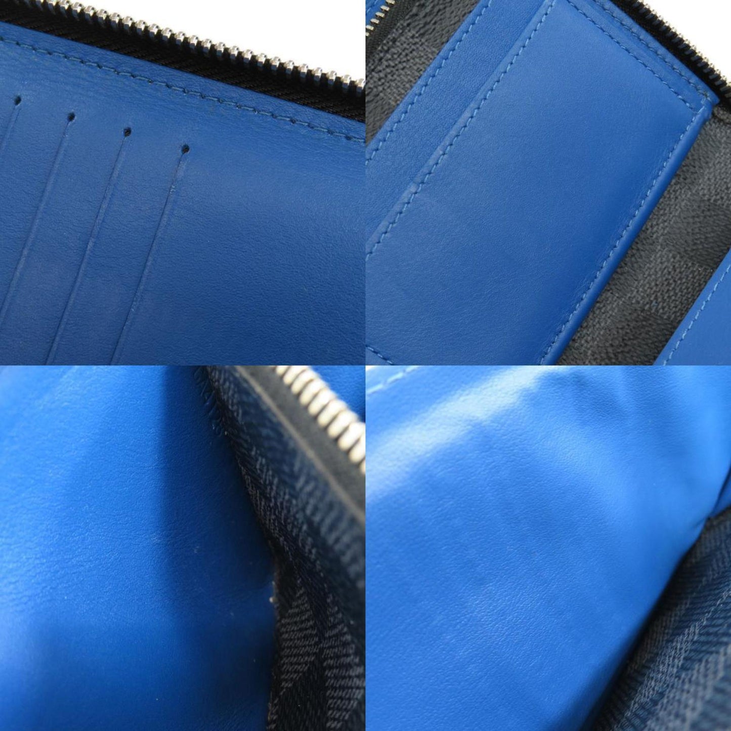 Louis Vuitton N64436 Zippy Wallet Vertical Long Damier Canvas