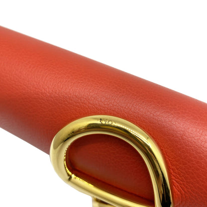 Hermes Hermes Ege Evercolor Red Rouge Tomato Clutch Bag X Stamp 2016 Chaine D'Ancre