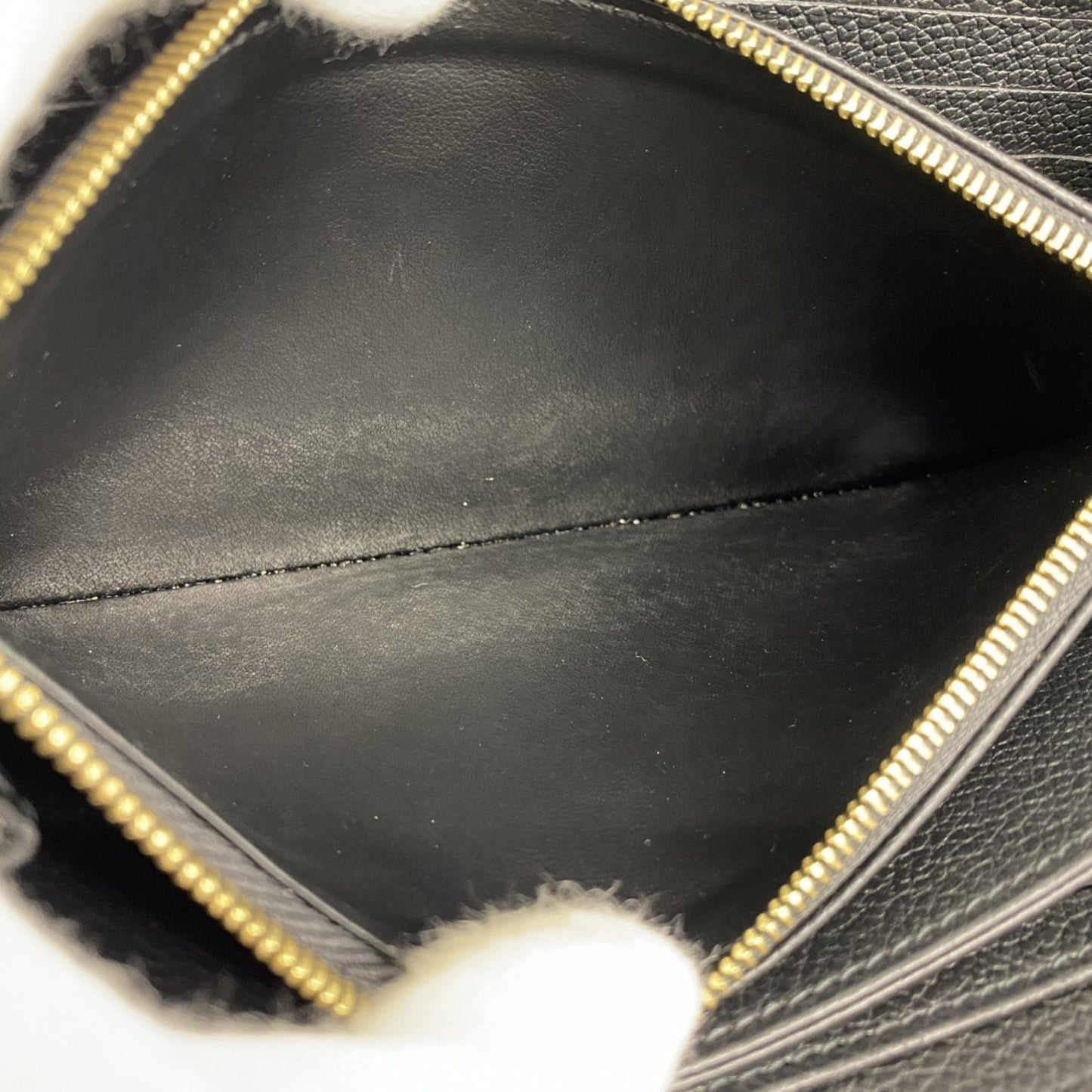 Louis Vuitton Monogram Empreinte Zippy Wallet M61864 Noir