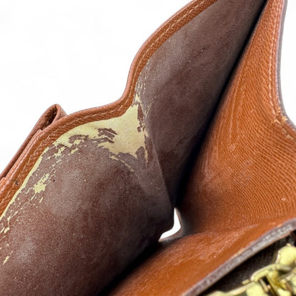 Louis Vuitton Porte Papier Zip Bifold Wallet M61207 Brown