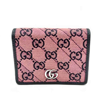 Leather - Gucci Wallet (Bi-Fold) Gg Canvas