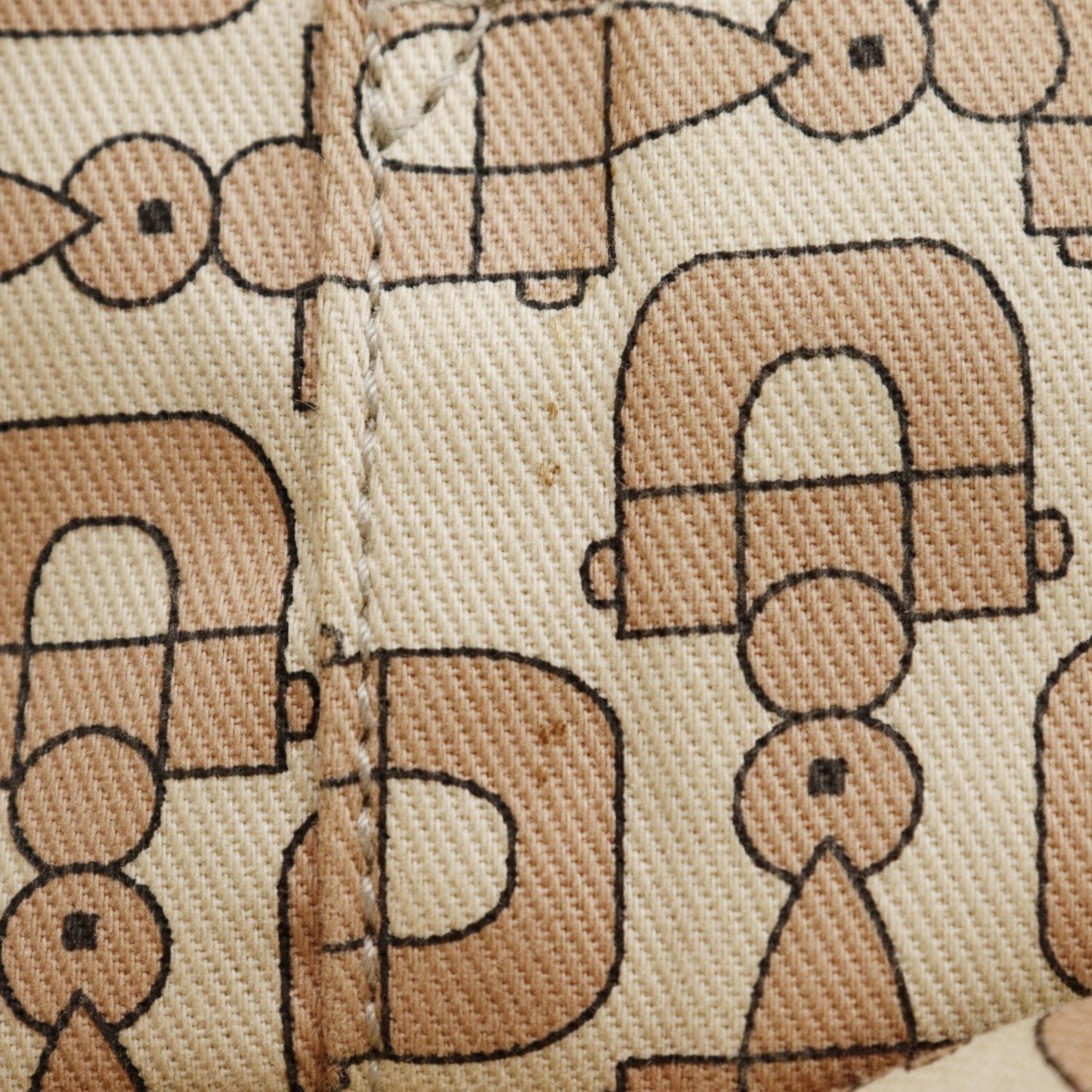 Gucci Handbag 139261 Gg Canvas X Leather Brown