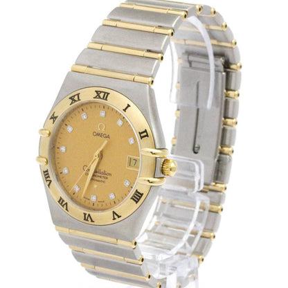 Omega Constellation 18K Gold Steel Automati