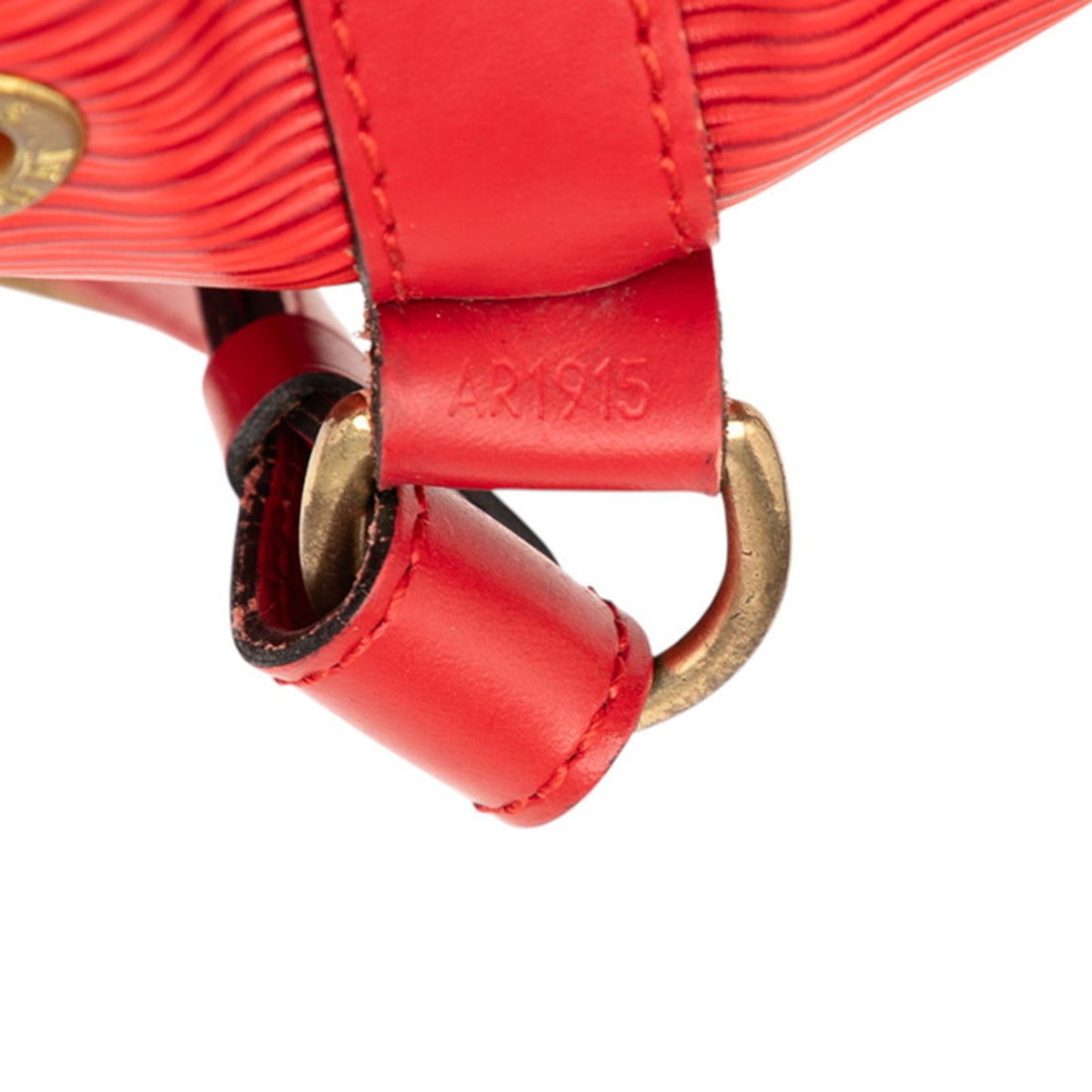 Louis Vuitton Epi Petit Noe One-Shoulder Bag M44107 Castilian Red Leather