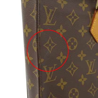 Louis Vuitton Monogram Sac Plat M51140 Women'S Tote Bag/Handbag