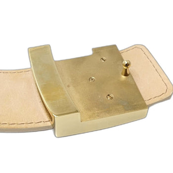Louis Vuitton Damier Azur Belt M9609U With Lv Initials